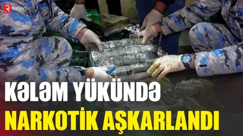 Kələm yükündən narkotik aşkarlandı - RTV